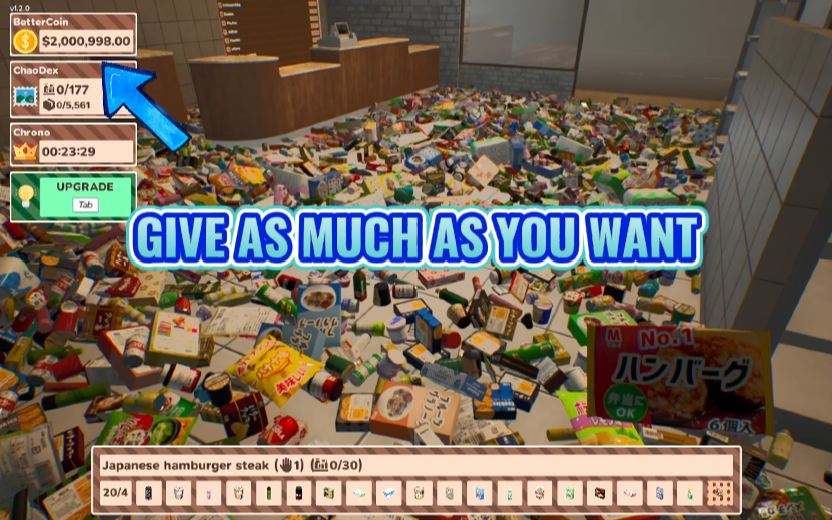 Better Chaos — Petty Cash (Money & Free Powers) (screenshot 2)